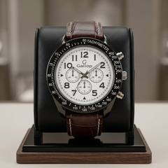 Designer White Dial Watch for Men