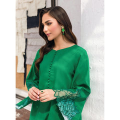 Dima 2 Pcs Embroidered Stitched Suit