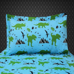 Dino Green 2 Pcs Kids Bedding Set