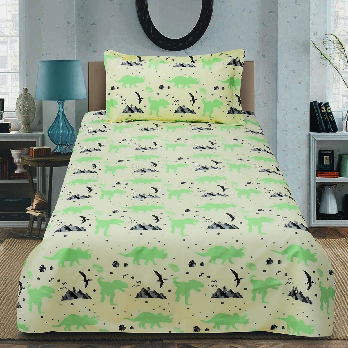 Dino Park 2 Pcs Kids Bedding Set