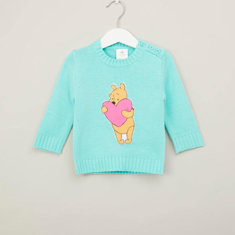 Disney Winnie the Pooh Sweater with Long Sleeves ( 12-18 ) Months