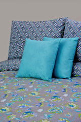 Diva Teal 5 Pcs Bedding Set