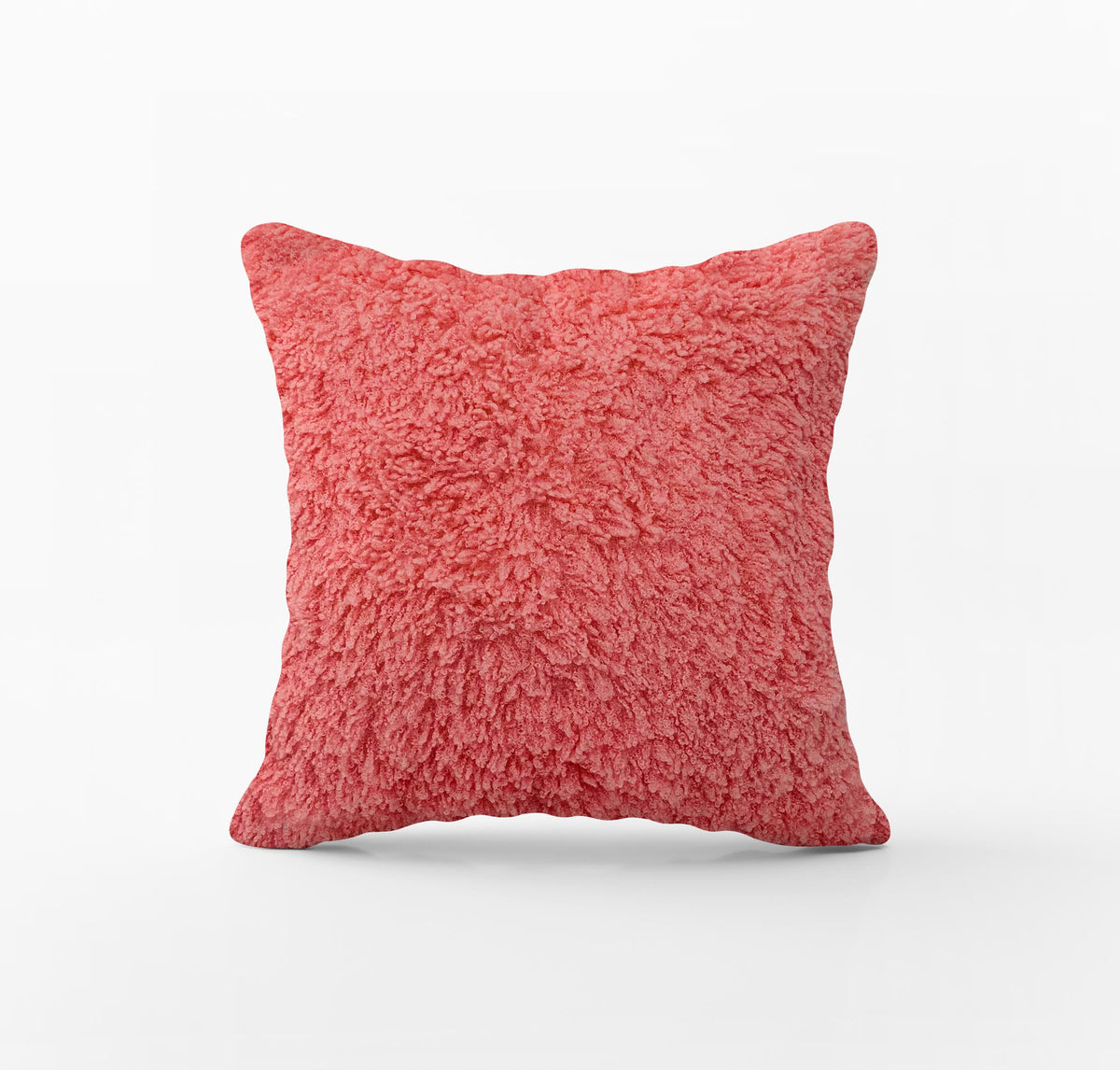 Donata Shag Cushion Pink