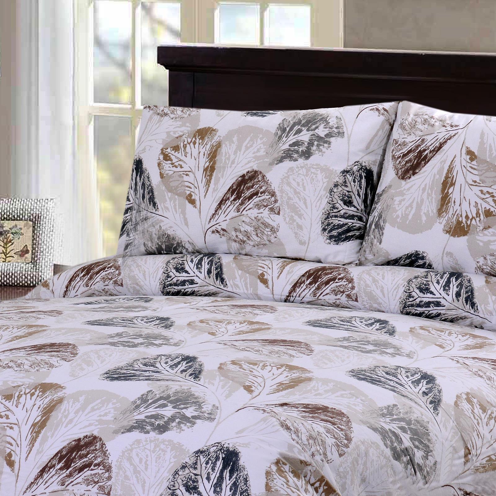 Dorma Leaves 3 Pcs Bedding Set