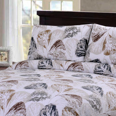 Dorma Leaves 3 Pcs Bedding Set