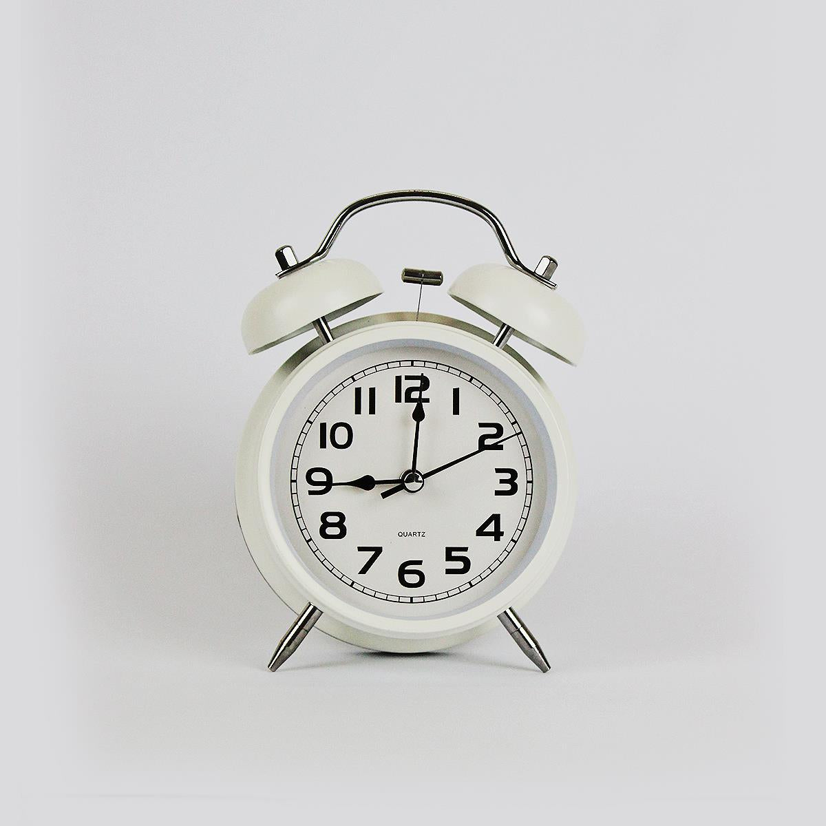 Dublin Tabletop Clock White