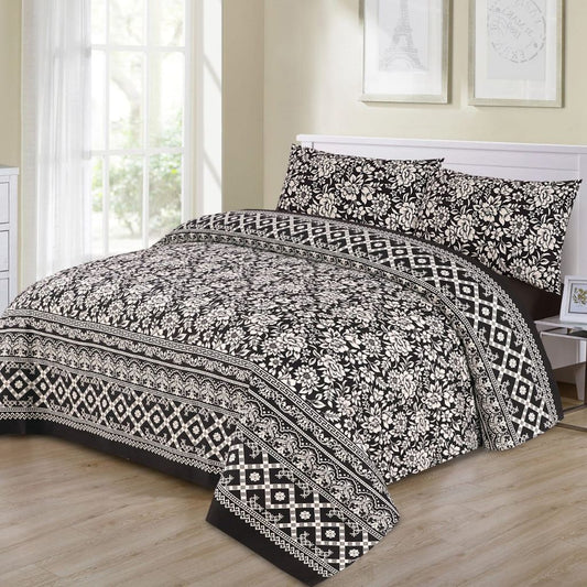 Eidetic 3 Pcs Bedding Set Black 1024