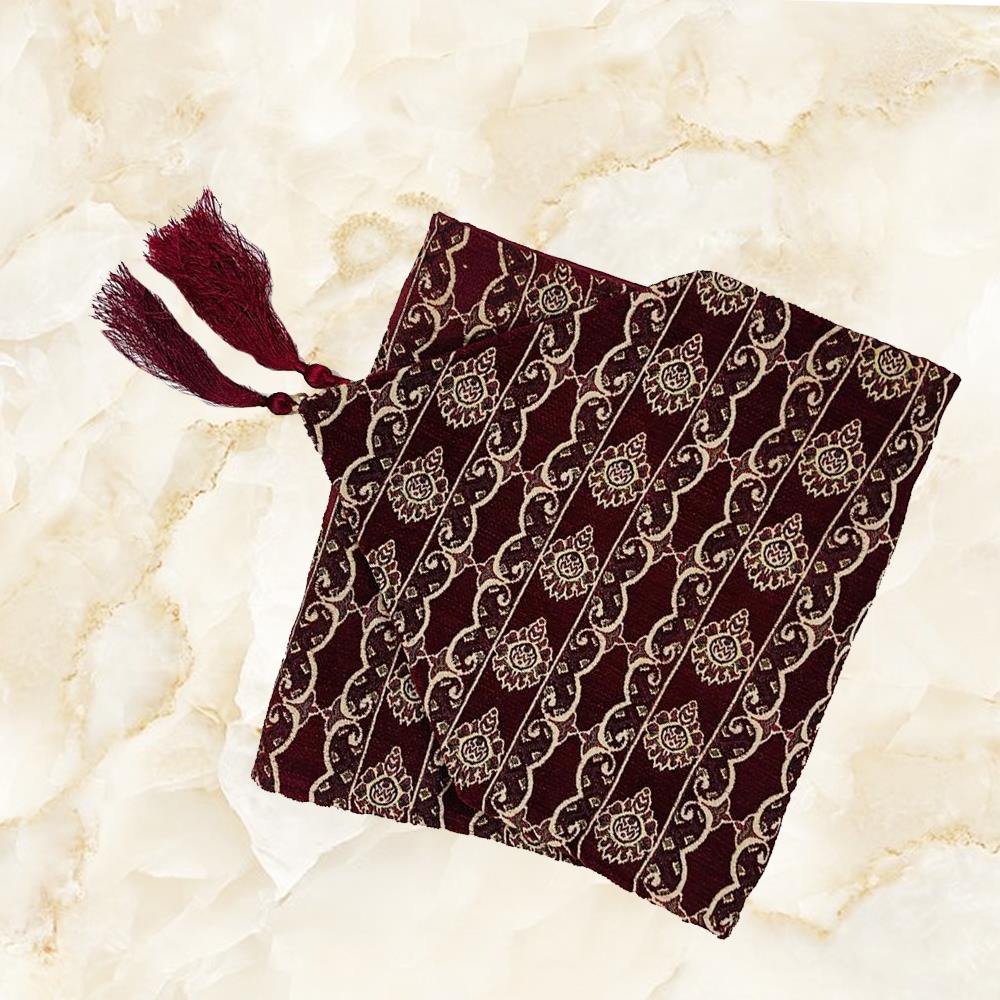 Elaine Table Runner Maroon