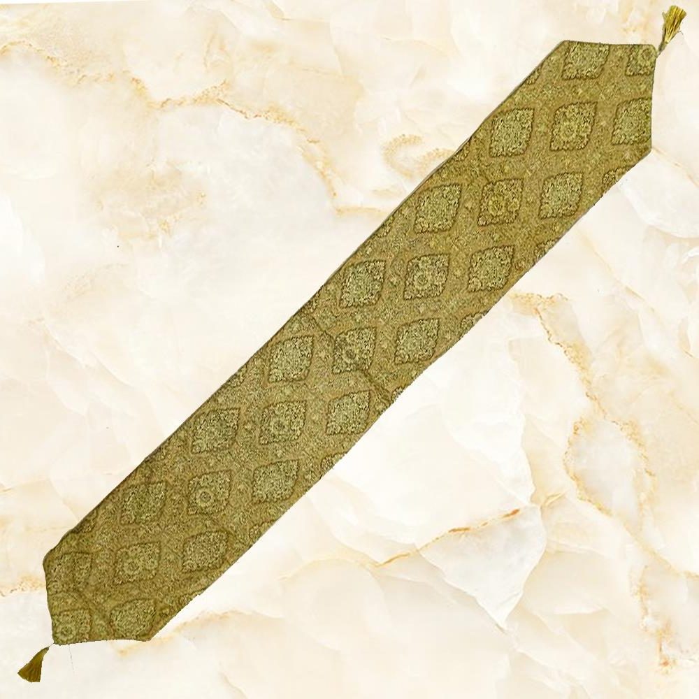 Elisa Table Runner Green