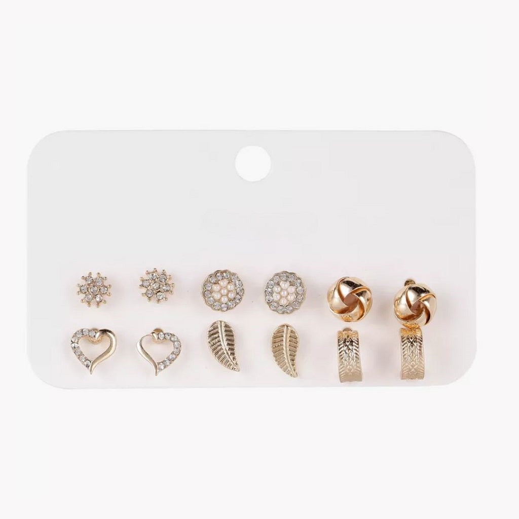 Elodie Stud Earrings Set