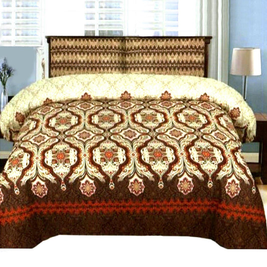 Etha 3 Pcs Bedding Set Brown 1200