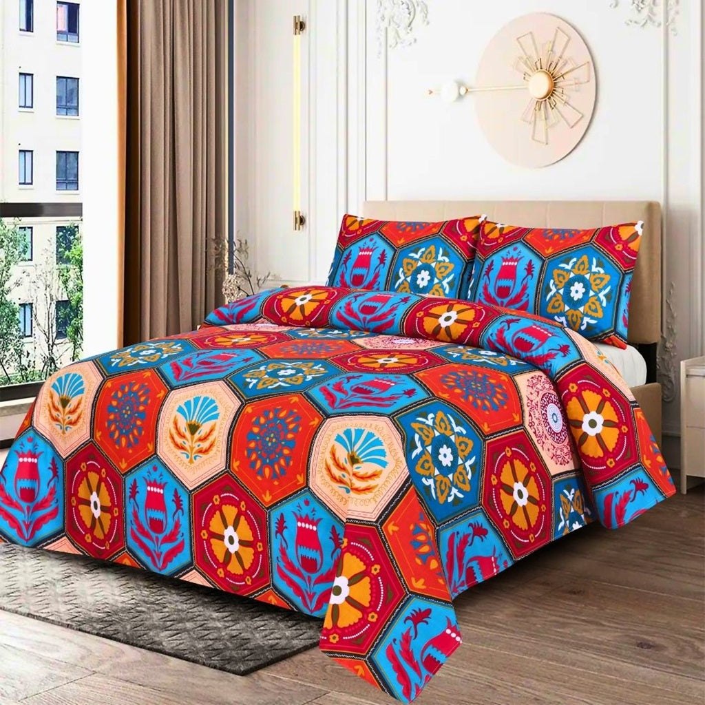 Euphoria 3 Pcs Bedding Set Red