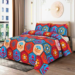 Euphoria 3 Pcs Bedding Set Red