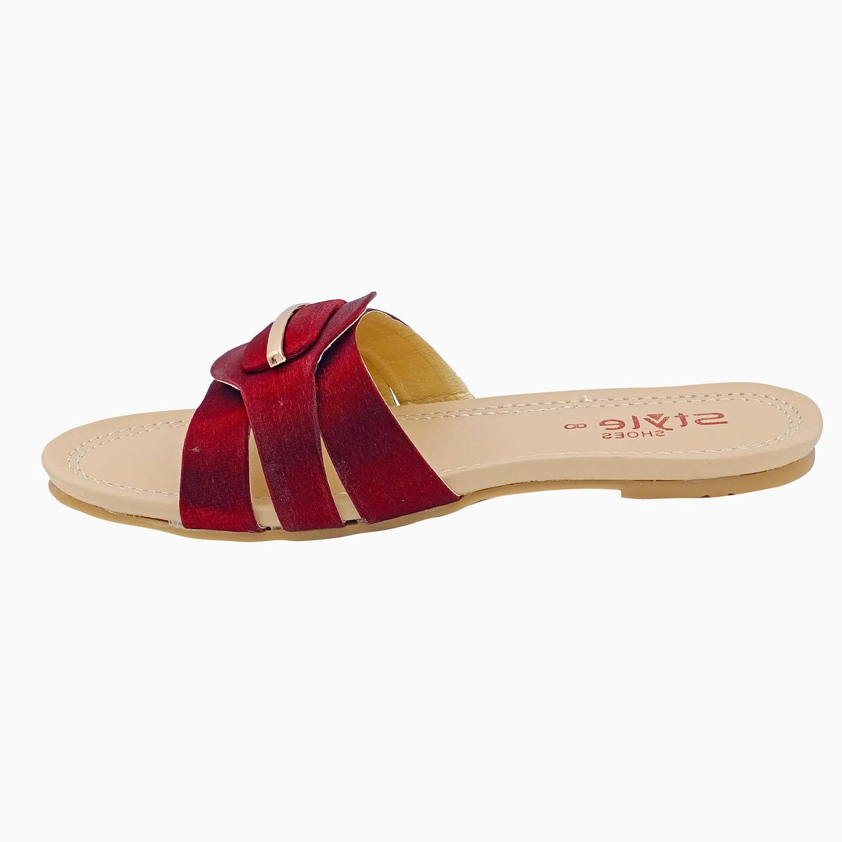 Fancy Ladies Chappal Red