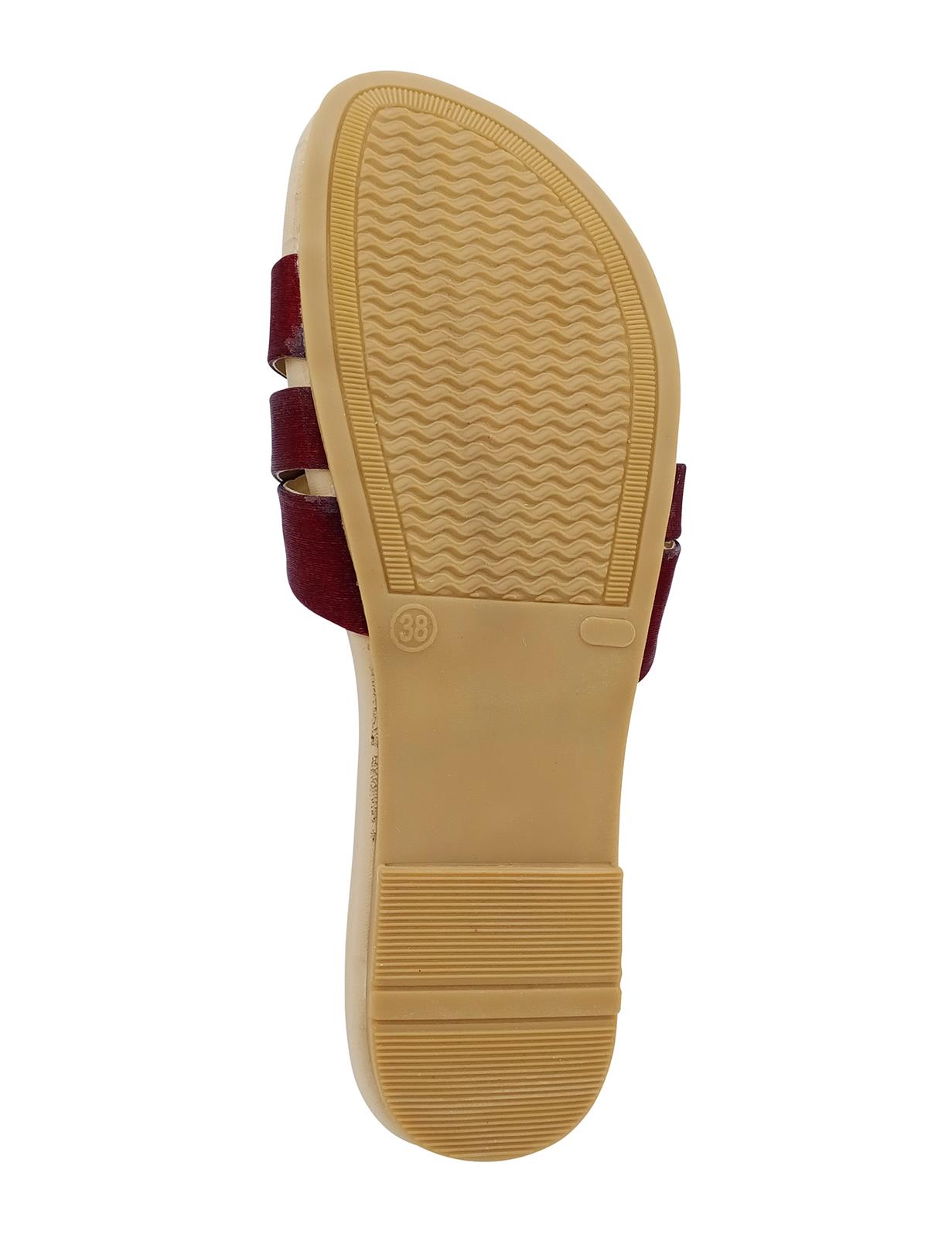 Fancy Ladies Chappal Red