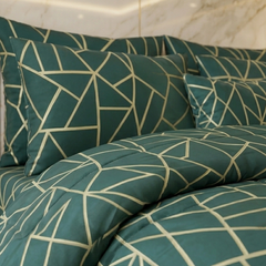 Fiasco 7 Pcs Comforter Set Hunter Green