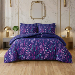 Fiasco 7 Pcs Comforter Set Royal Iris