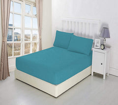 Fitted Sheet King Size Teal