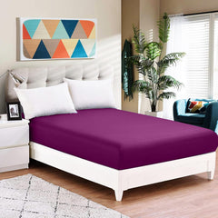 Fitted Sheet king Size In Plum