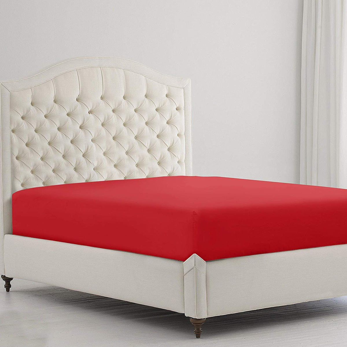 Fitted Sheet king Size In Red