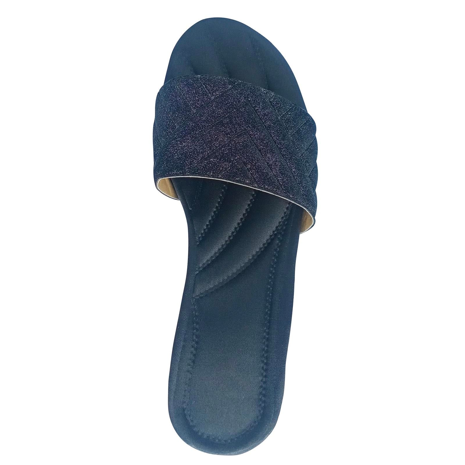 Flat Slippers for women Black