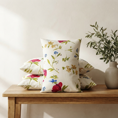 Floral 2 Pcs Pillow Cover