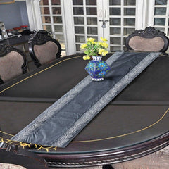 Floryn 1 Pcs Table Runner Set Velvet Grey