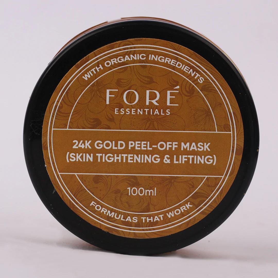 Fore Essentials 24K Gold Peel-off Mask (Organic)