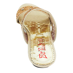 Formal Flat Ladies Slippers Cream