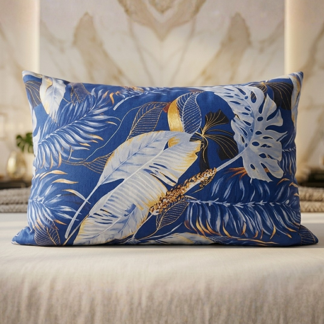 Gauche 3 Pcs Bedding Set Blue