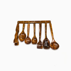 Gibson Wooden Kitchen Cutlery Set