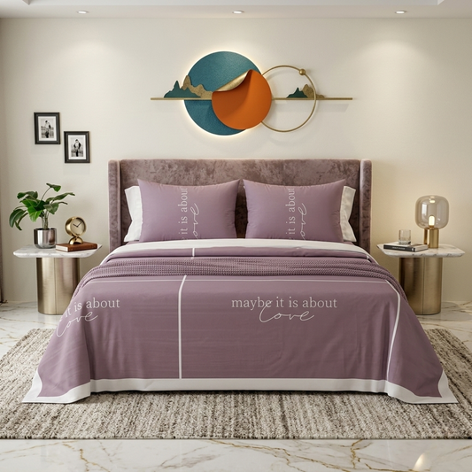 Gizmo 3 Pcs Bedding Set Light Purple 1080