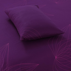 Gizmo 3 Pcs Bedding Set Purple