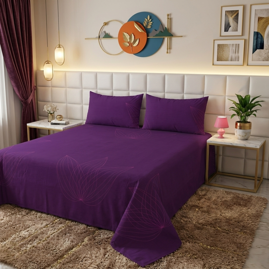 Gizmo 3 Pcs Bedding Set Purple 1080