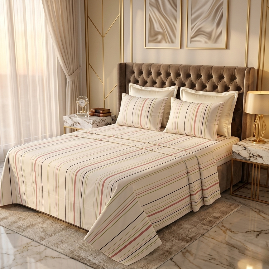 Gizmo 3 Pcs Bedding Set Striped