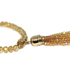 Gold Tone Crystal Bracelet