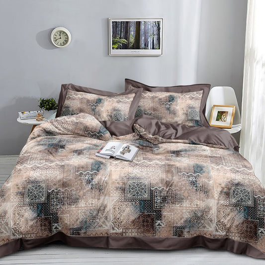 Grace 3 Pcs Bedding Set Brown 1024