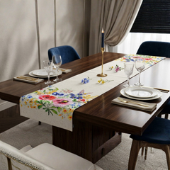 Gracious Garden Table Runner 1PC