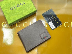 Designer Gucci Bifold Men Wallet Brown