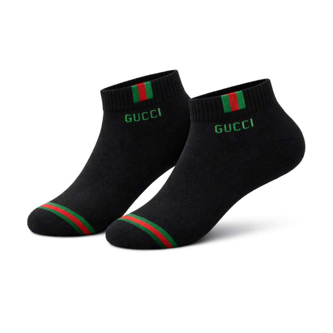Gucci Ankle Socks for Men Black