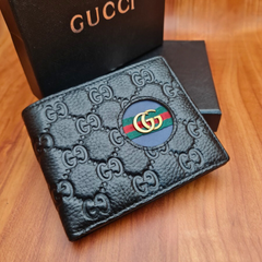 Gucci Wallet For Men Cow Leather Black