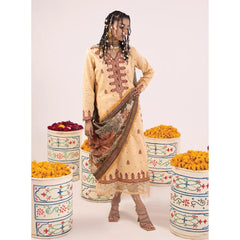 Gulabo 3PC Unstitched Suit