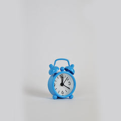 Hudson Mini Tabletop Clock Blue