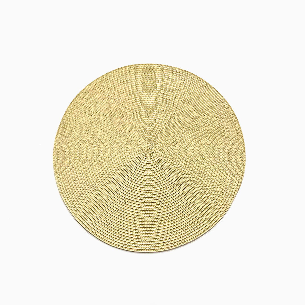 Hyde Round Table Mat Beige