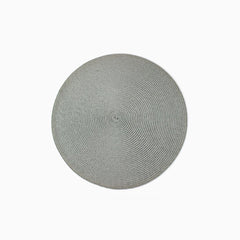 Hyde Round Table Mat Charcoal