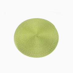 Hyde Round Table Mat Green