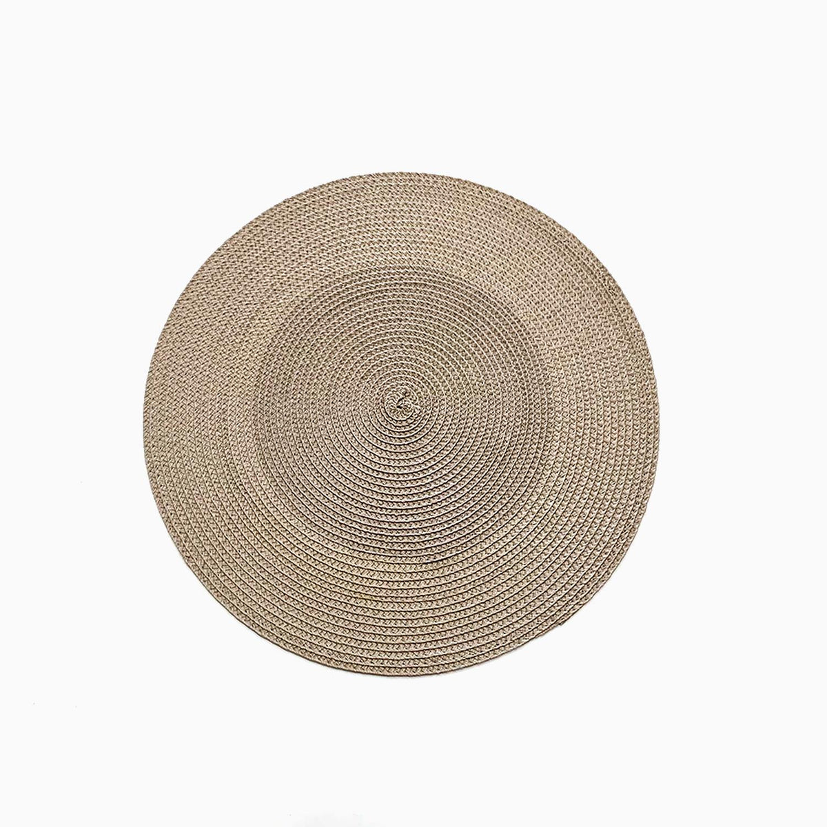 Hyde Round Table Mat Grey