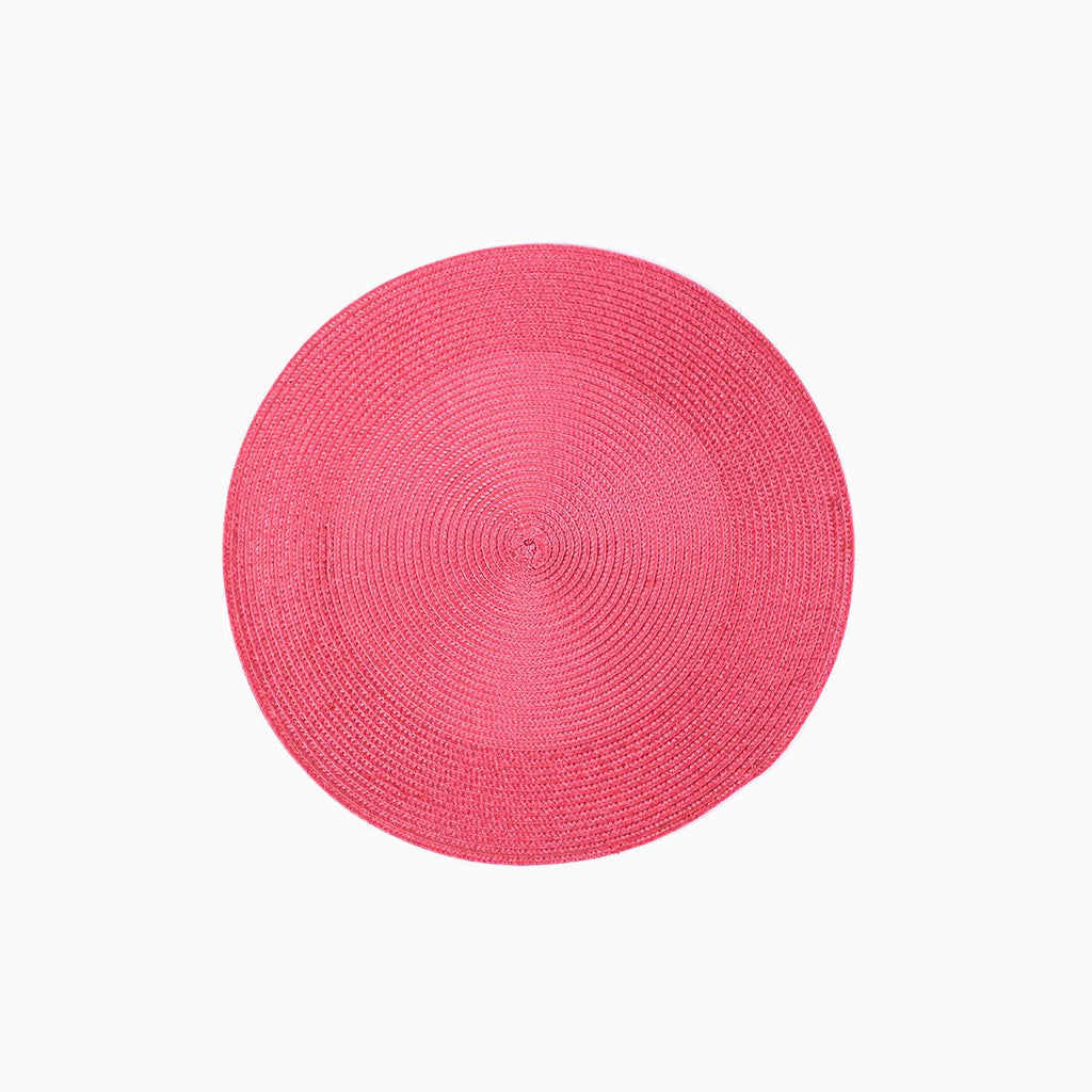 Hyde Round Table Mat Pink – Hutch