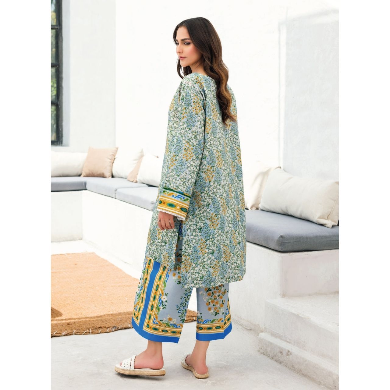 Ilona 2 Pcs Embroidered Stitched Suit