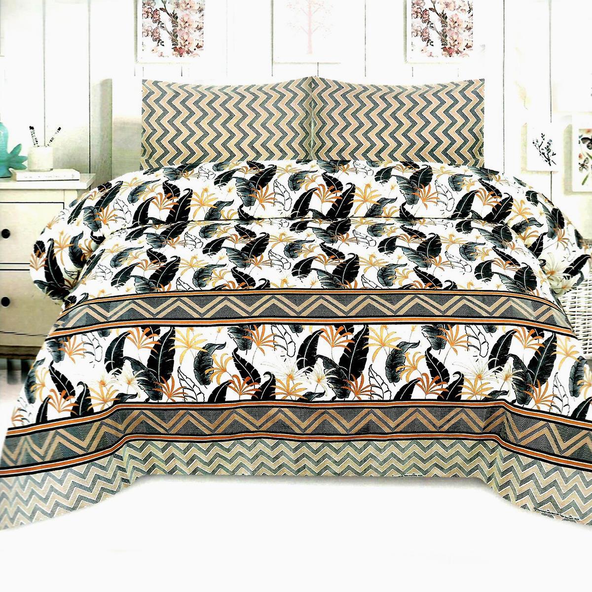 Imelda Leaves 3 Pcs Bedding Set